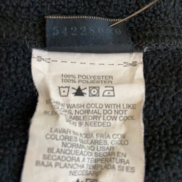 Oakley Fleece 1/4 Zip Pullover in Black - Size Medium - Picture 6 of 7